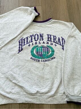 Vintage Hilton Head Island South Carolina Crewneck best for small -medium.